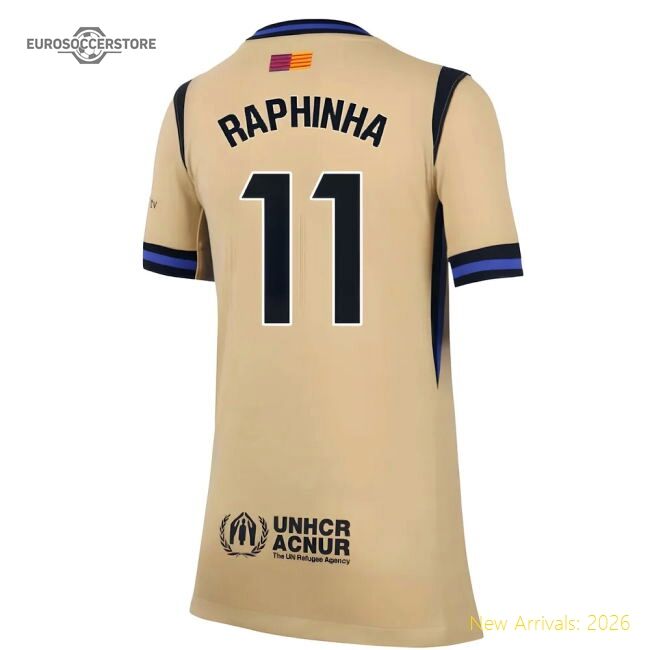Premium 2025-2026 Barcelona Away Shirt (Kids) (Raphinha 11)