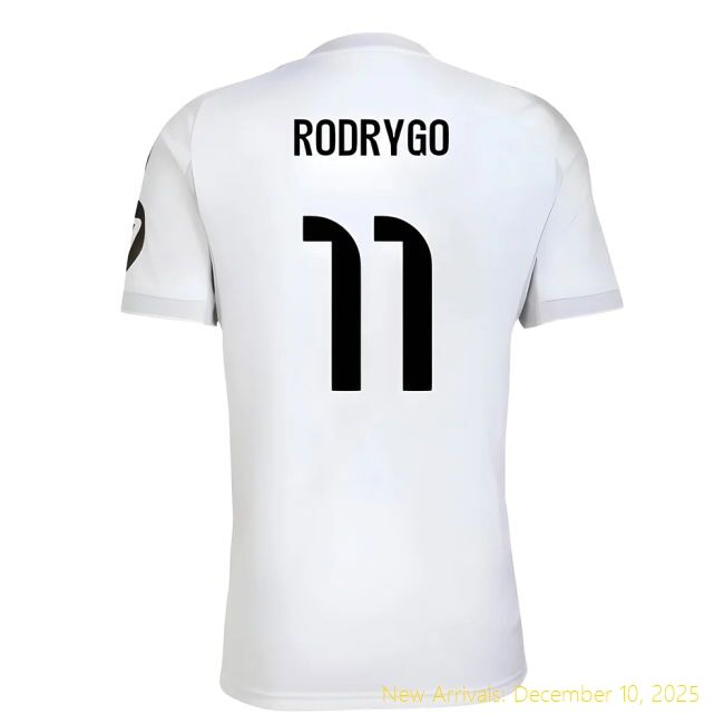 2025-2026 Real Madrid RM Performance Home Shirt (Rodrygo 11)