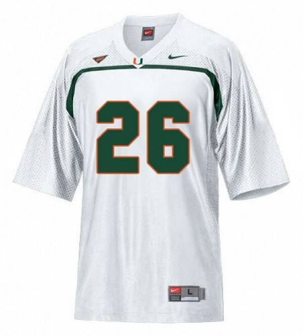 Youth Miami Hurricanes #26 Sean Taylor Elite Jersey - Offensive