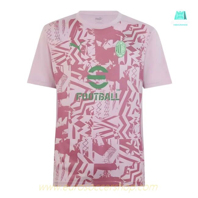 2024-2025 AC Milan Pre-Match Shirt (Grape)