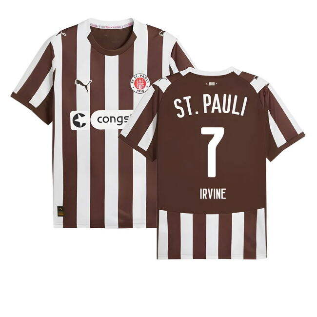 2025-2026 St Pauli Home Shirt for