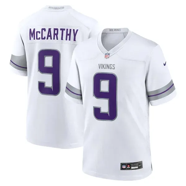 None Game Football Jersey - White M | premium jersey | NFL Football