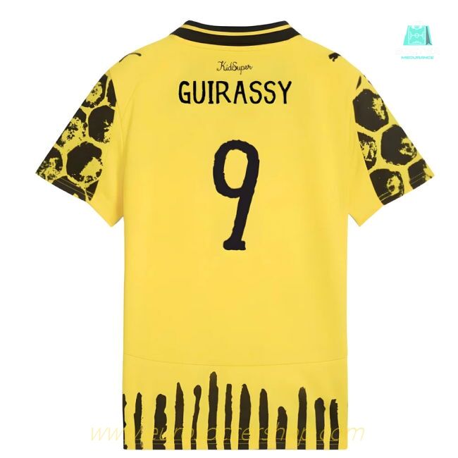2025-2026 KIDSUPER x Borussia Dortmund CWC Shirt - Kids (Guirassy 9)