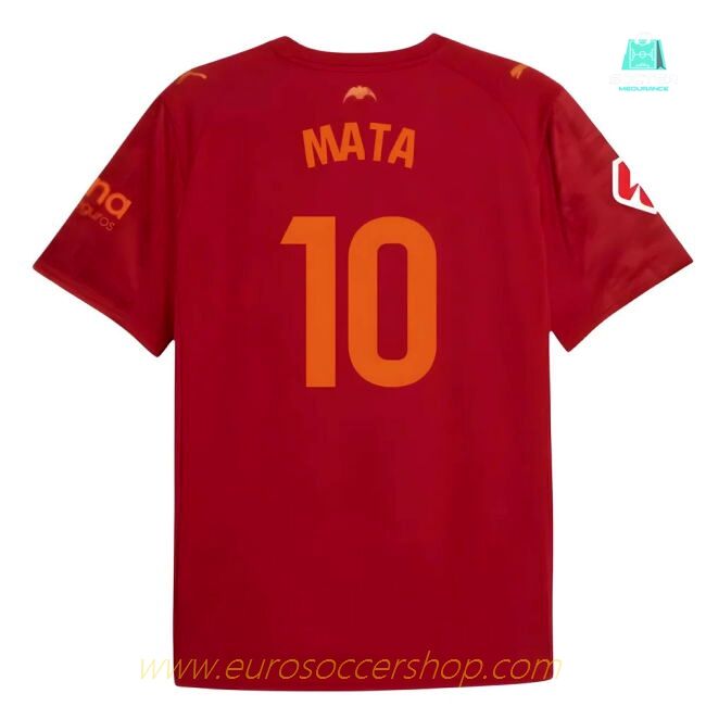 2025-2026 Valencia Away Shirt (Kids) (Mata 10)