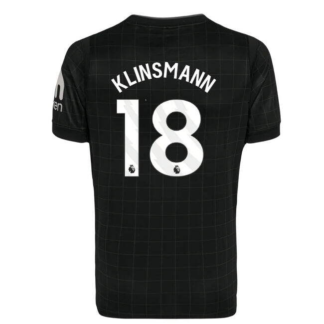 Tottenham 2025-20 Away Soccer Kit Klinsmann Printing L M S