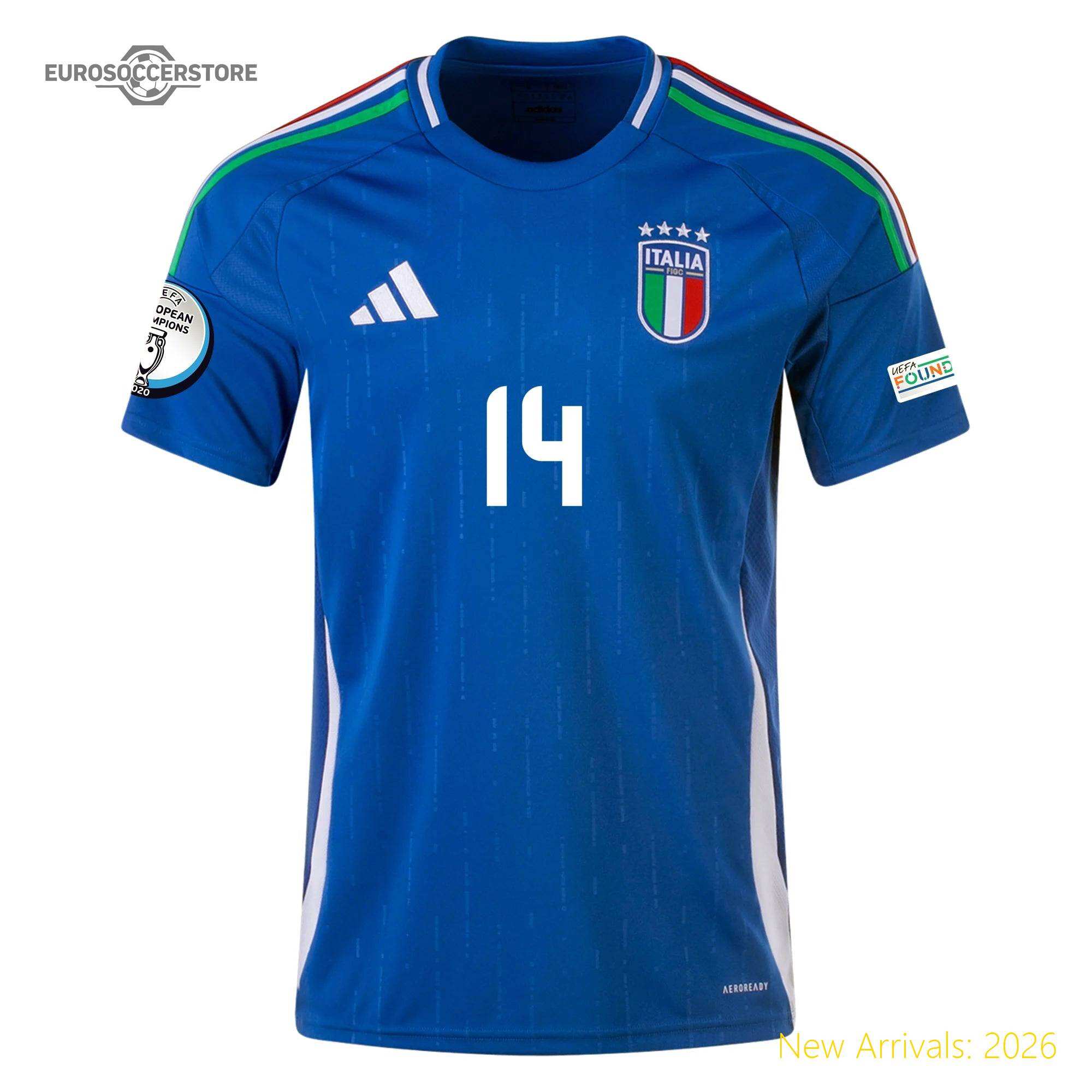 Officially Approved Men Durable Ita Goal-scoring Machine Home Jersey