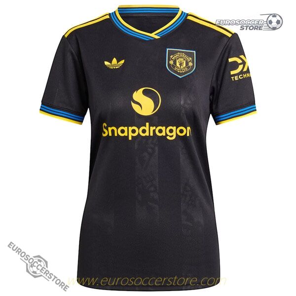 Manchester United Women's Third Football Jersey for the 25-26 Season