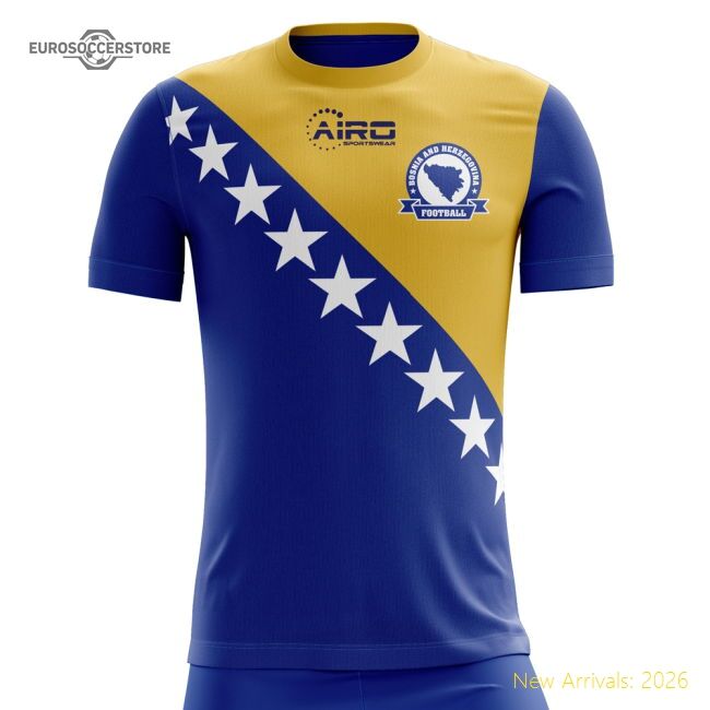 Bosnia 2025-2026 High-performance Home Shirt - Contemporary