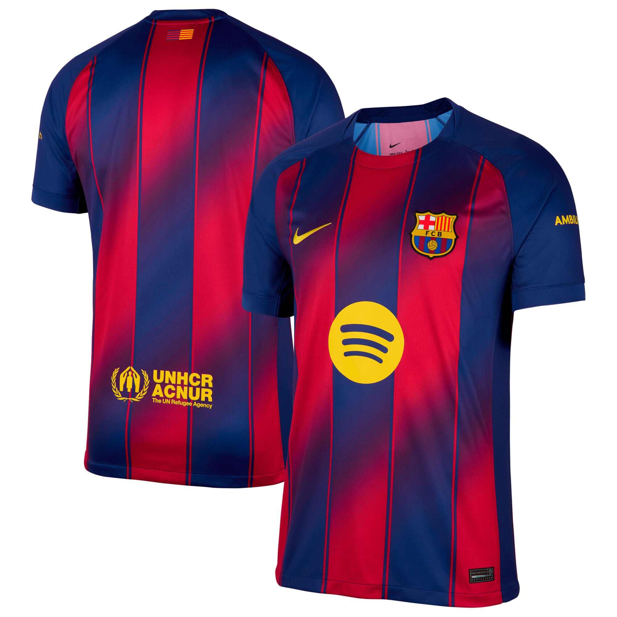 Barca Men's 2025 Official Replica Jersey - Game Jersey - Don't Miss Out