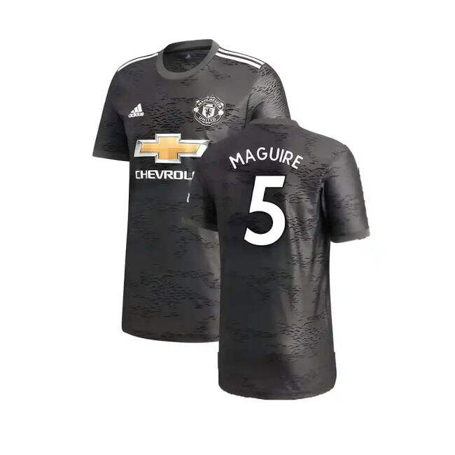 Manchester United 2020-21 Away Shirt ((Excellent) L) (MAGUIRE 5) (F...