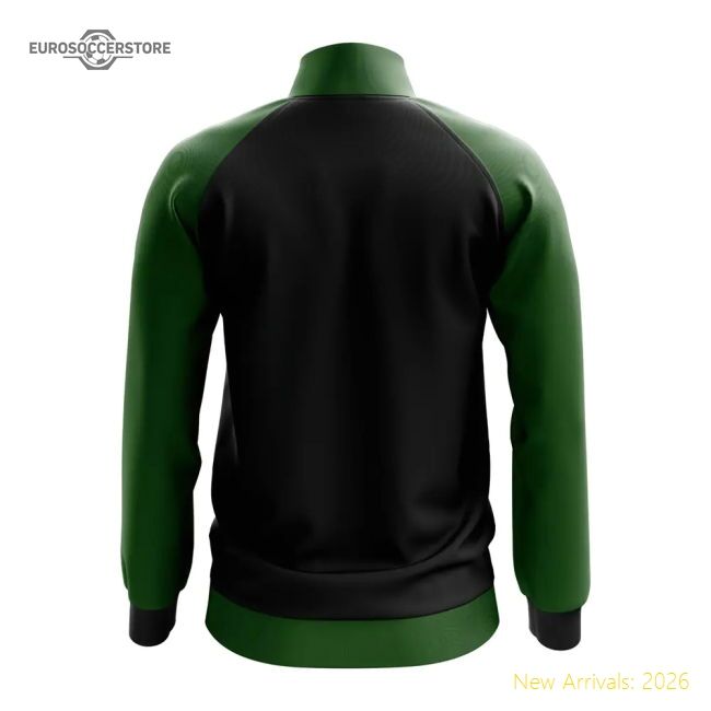 Elite Kenya Concept Football Track Jacket (black) - Match Quality