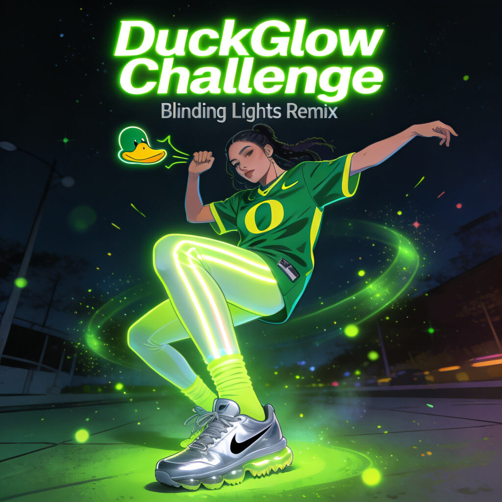 Oregon Ducks - DuckGlow Challenge