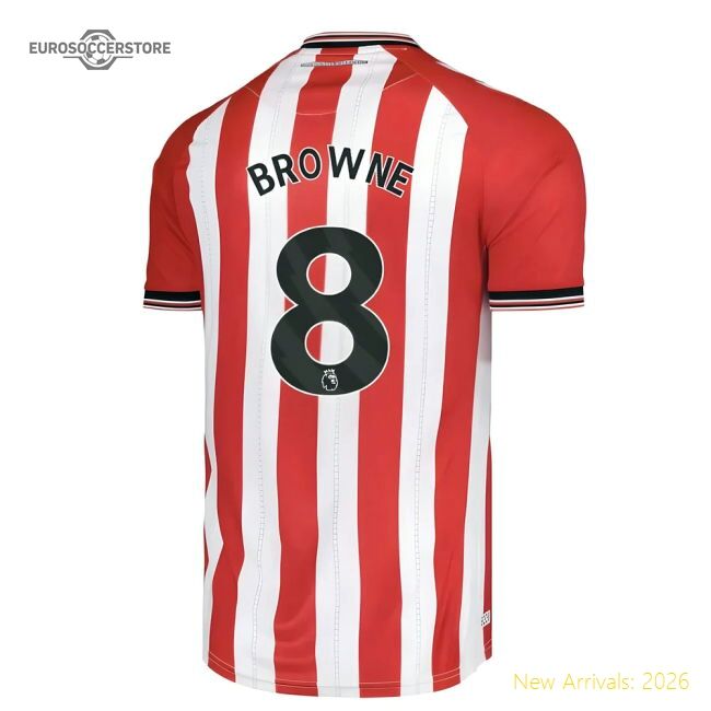 Excellent 2025-2026 Sunderland Home Shirt (browne 8) - Fantastic Value