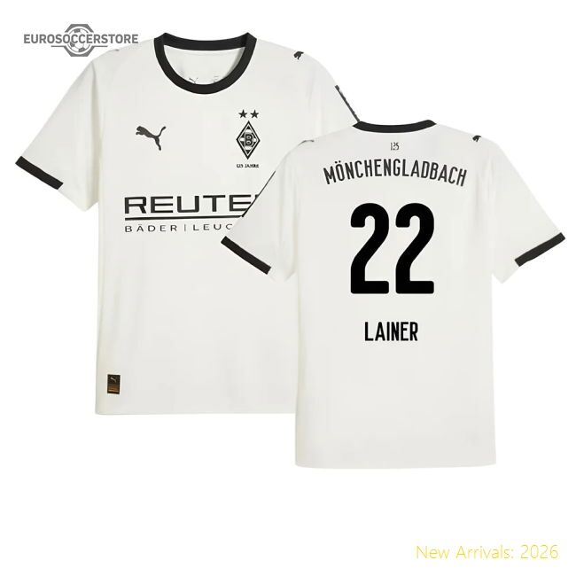 2025-2026 Borussia Mgb Home Shirt (lainer 22) - Fan Collection