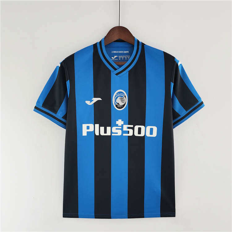 2223 Atalanta BC Home Blue Soccer Jersey Football Shirt - Official