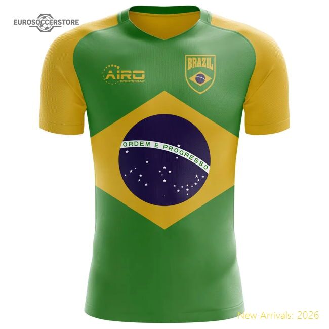 Top Football Brazil Jersey - Athletic 2025-2026 Classic