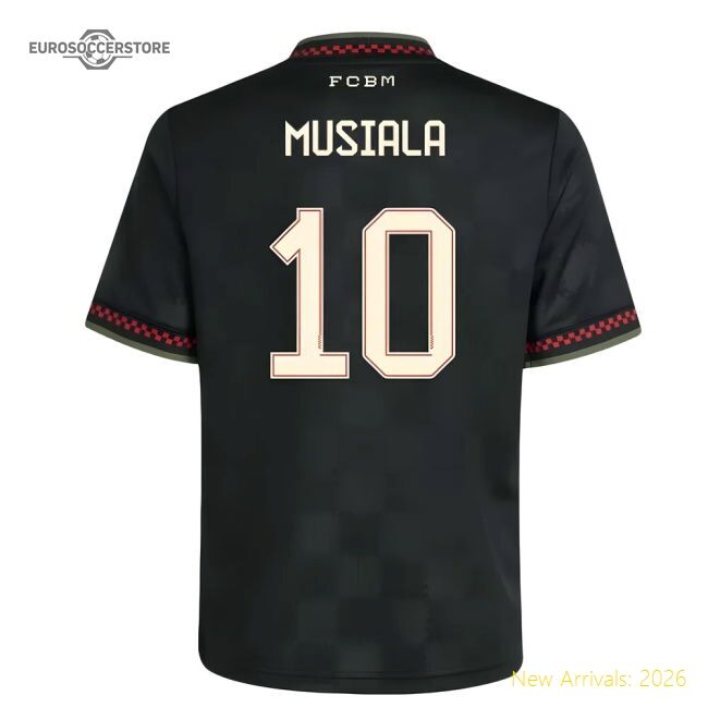 2025-2026 Bayern Munich Alternative Jersey (kids) (musiala 10)