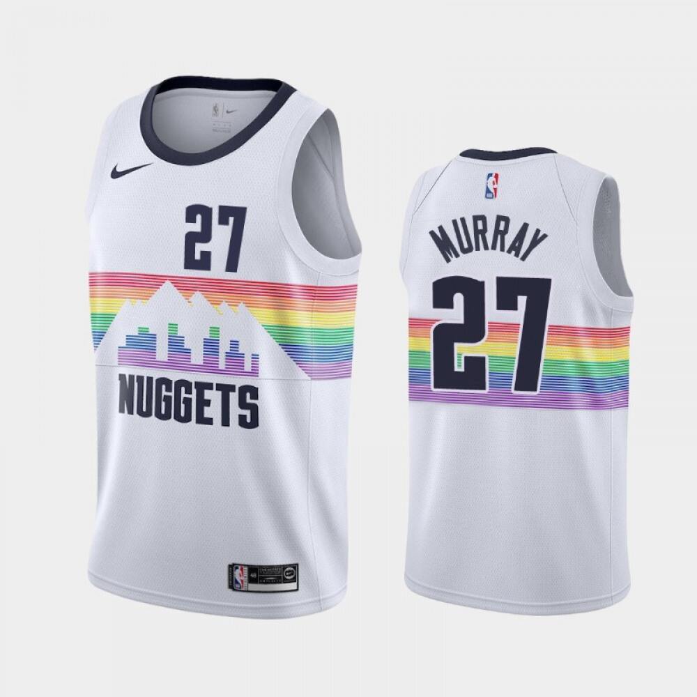 Performance Denver Nuggets 27 Jersey - White City Edition - NBA Collection
