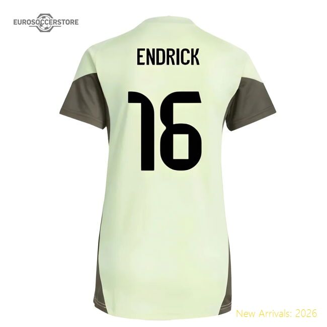 Pro-level Real Madrid Training Endrick Jersey 2025-2026 Breathable