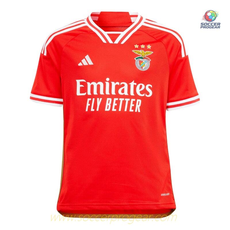 Benfica Home Youth Football Jersey 2024-2025 Season