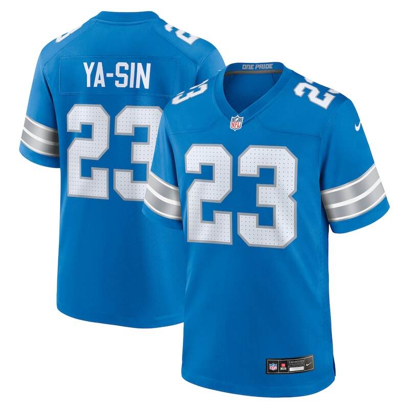 None Rock Ya-Sin DET Lions Top-Grade Limited Edition Football Apparel