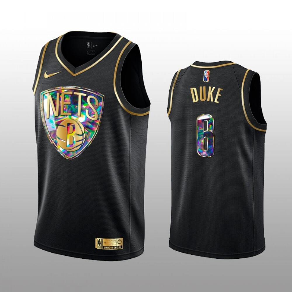 Jersey Brooklyn Nets 6 - Black Golden Edition - Fan Favorite