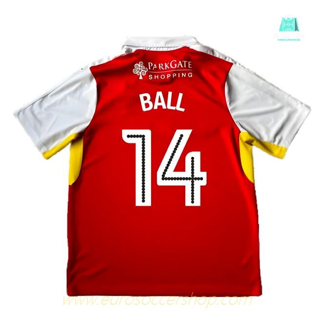 Rotherham 2016-17 Home Shirt ((Good) XL) (Ball 14)