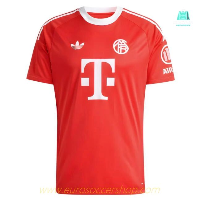 2025-2026 Bayern Munich Third Goalkeeper Shirt (Pure Ruby)