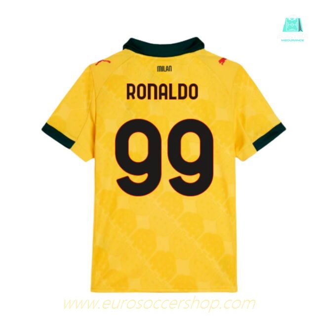 2025-2026 AC Milan Third Shirt (Kids) (Ronaldo 99)