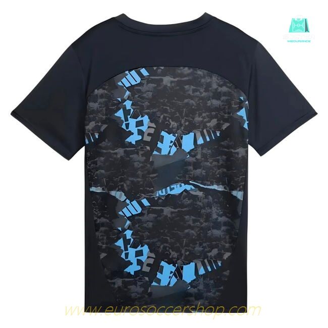 2024-2025 Man City Prematch SS Jersey (Strong Gray) - Kids