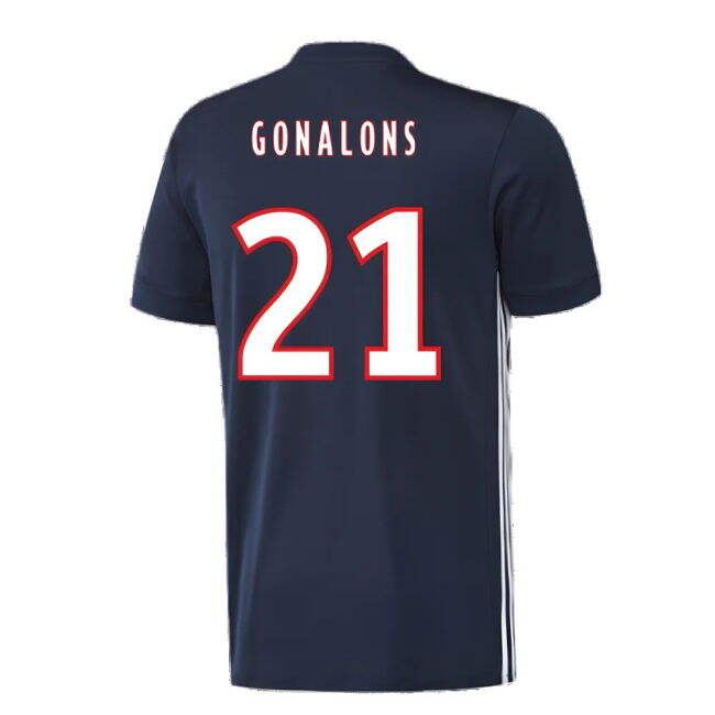 Lyon 2017-18 Away Shirt ((Excellent) L) (Gonalons 21)