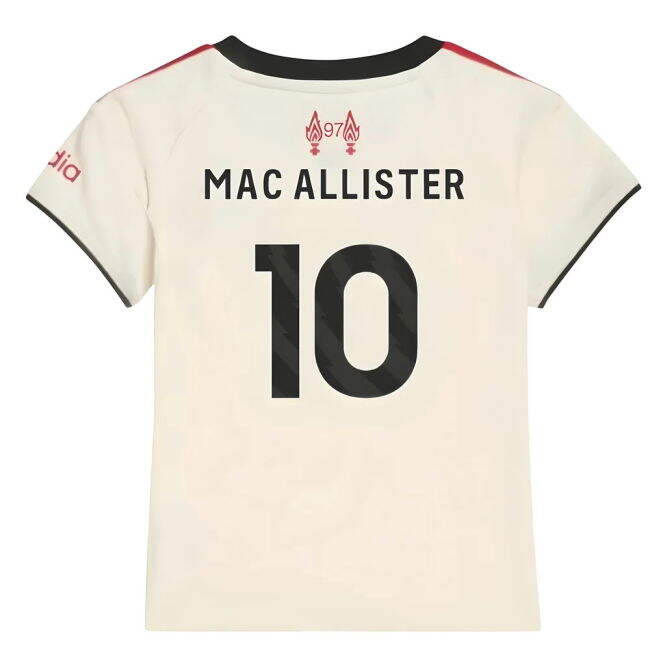 2025-2026 Liverpool Away Baby Kit (Mac Allister 10)