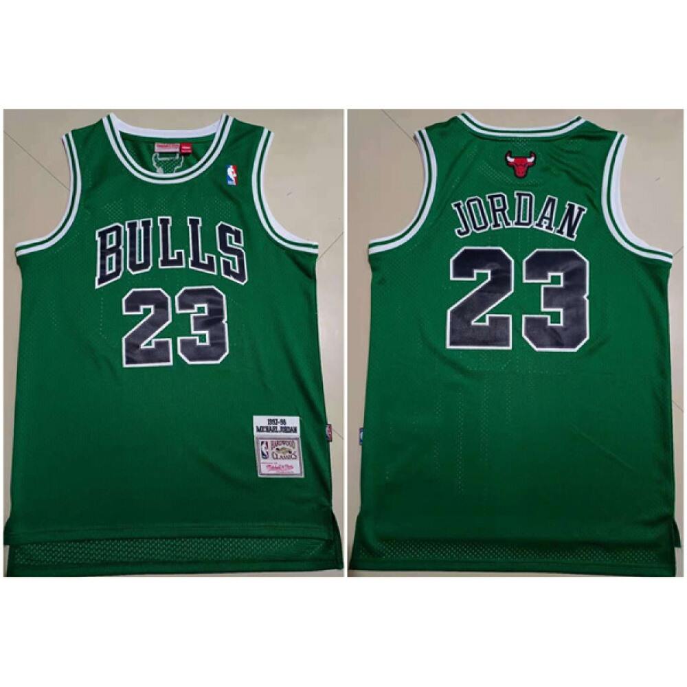 Chicago Bulls 23 Green Jersey - - NBA Collection