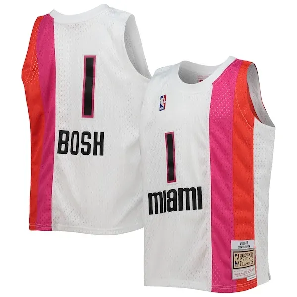Chris Bosh MIA Official Team Jersey - All-Star - Licensed Product