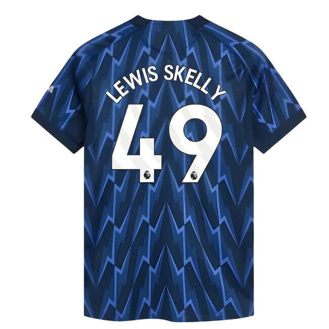 Womens Lewis Skelly 49 2025-2026 Arsenal Football Club Away Uniform