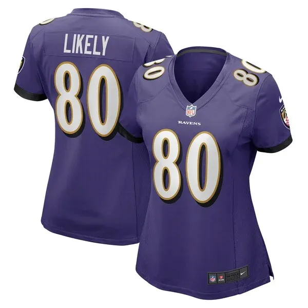 Baltimore Ravens Isaiah Likely Game Jersey - Purple | NFL Player Je...