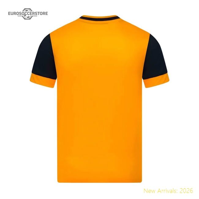 Outstanding 2020-2021 Wolves Home Football Shirt (adama 37)