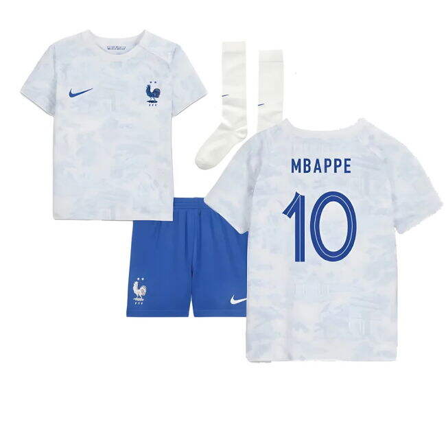Latest Comfortable France Away Soccer Jersey (Kids)