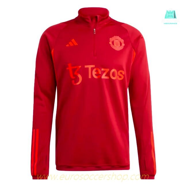 2023-2024 Man Utd EU Training Top (Burgundy)