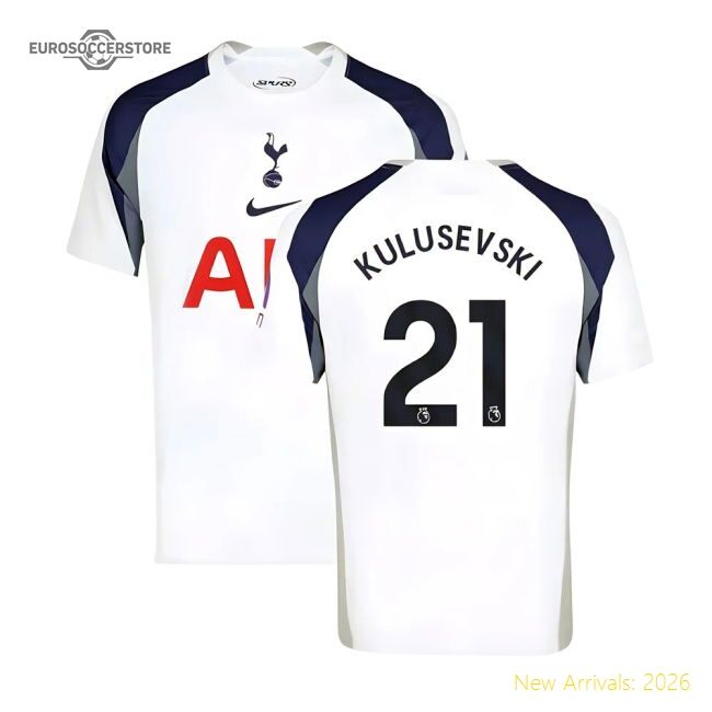 First-class 2025-2026 Thfc Hotspur Home Shirt (kulusevski 21)