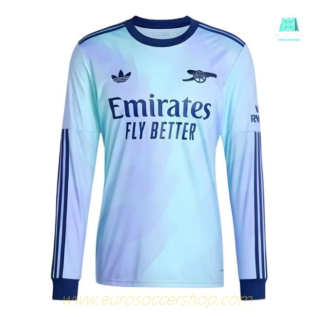 2024-2025 Arsenal Long Sleeve Third Shirt