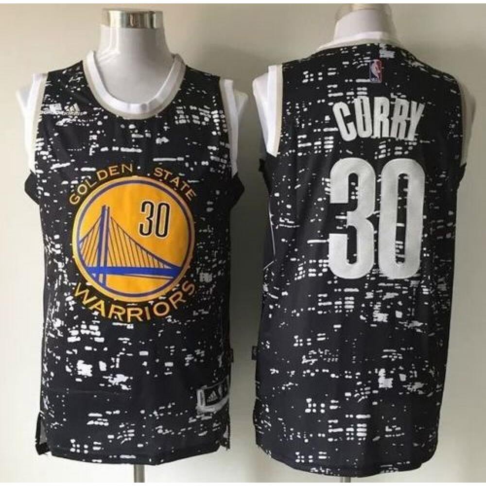 Pro Grade Jersey Stephen Curry30 Black - - NBA Collection