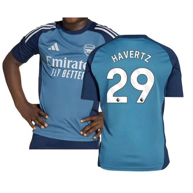 New Arsenal Training Soccer Jersey 2025-2026 (Havertz 29) (Kids)