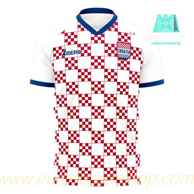 2025-26 Collection Croatia World Cup Home Jersey Design Concept