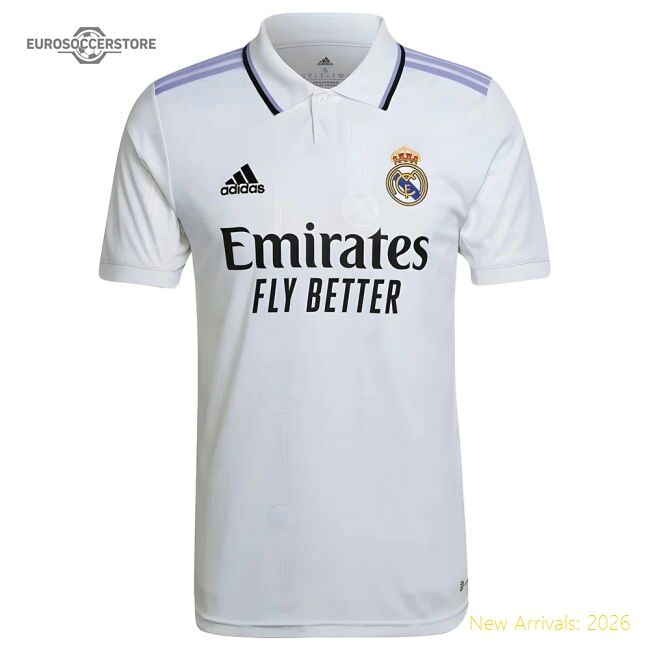 2022-2023 Real Madrid Home Elite Jersey Performance Fabric