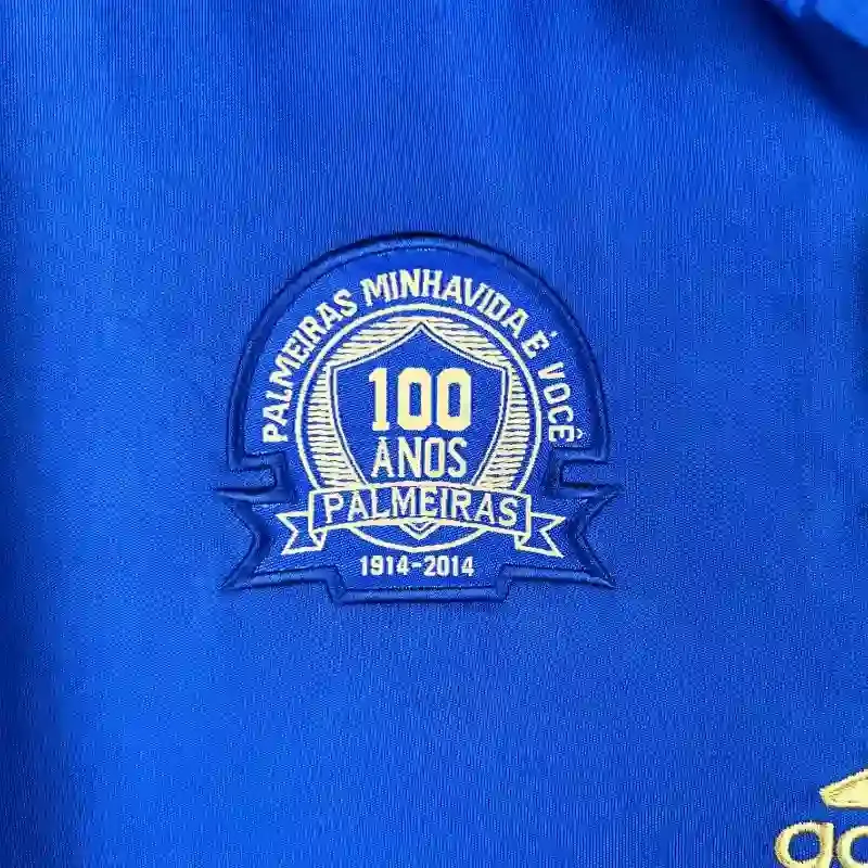 2014-2015 Palmeiras Blue Soccer retro kit