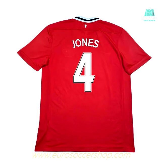 Manchester United 2011-12 Home Shirt ((Excellent) XL) (Jones 4)