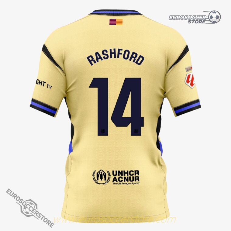 Barcelona 25-26 Away Version RASHFORD 14 Football Jersey