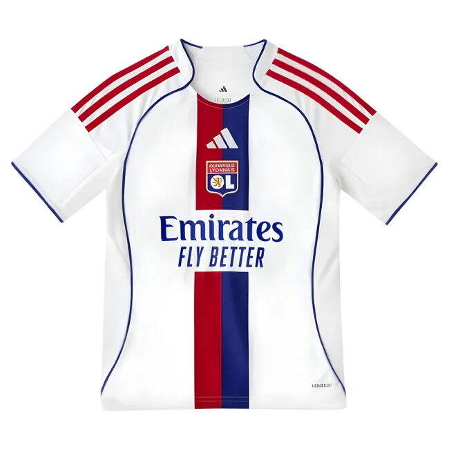 Home Shirt for Olympique Lyon 2025-2026 (Kids
