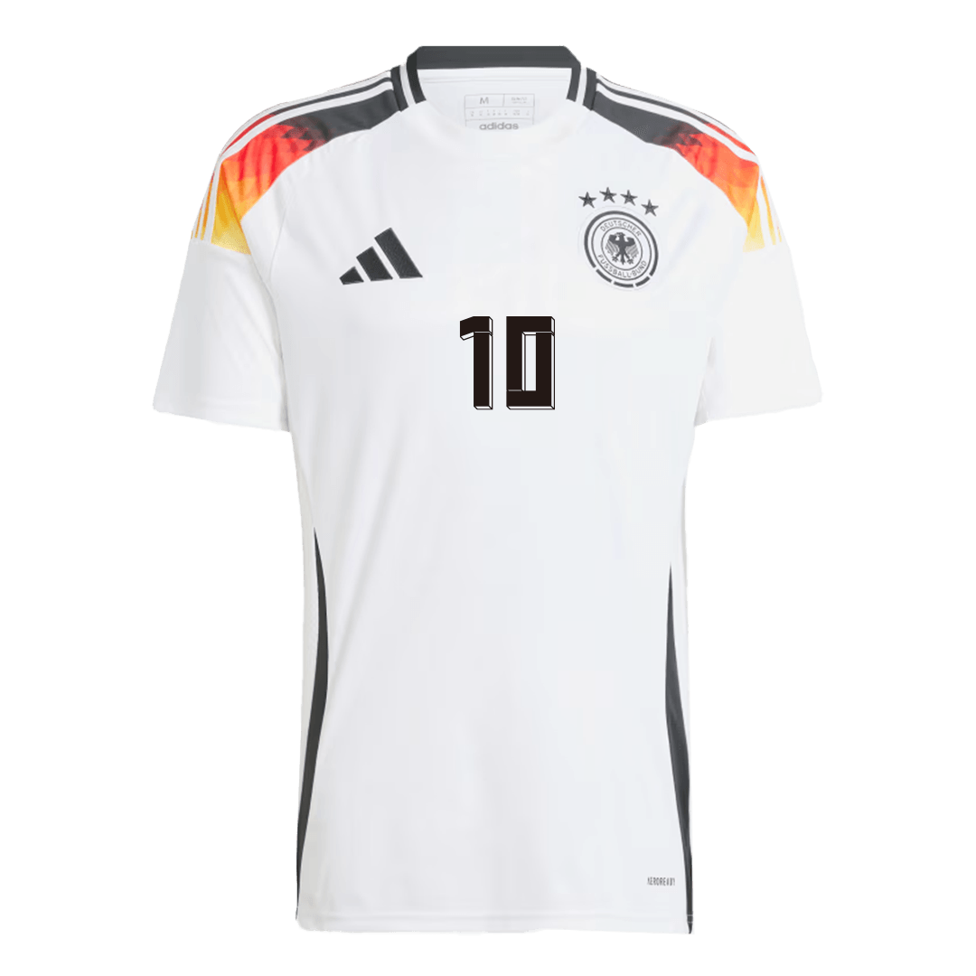 UEFA Euro 2024 Germany Home MUSIALA 10 Soccer Jersey Football Shirt -